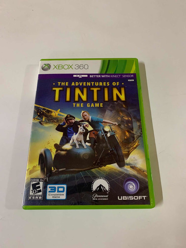 Jogo Xbox 360 As Aventuras De Tintin Original Mídia Física